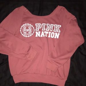 VS PINK Logo Sweatshirt